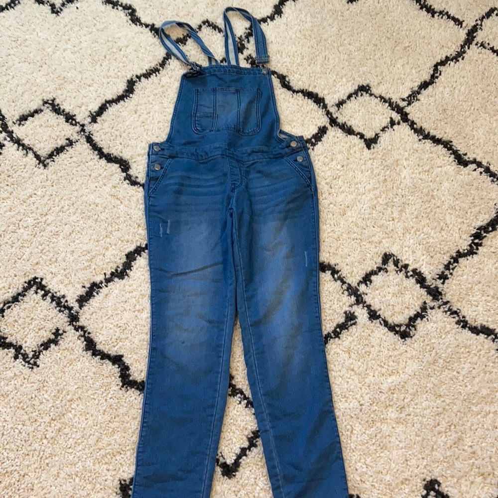 Vintage denim soft overalls